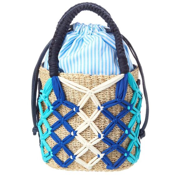 Rafé Handbags - Rafé Michelle Bucket Tote, Blue